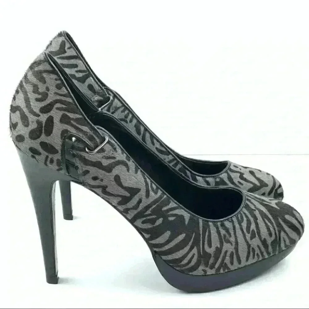 Bcbgeneration heels size 9 39 Hannah calf hair